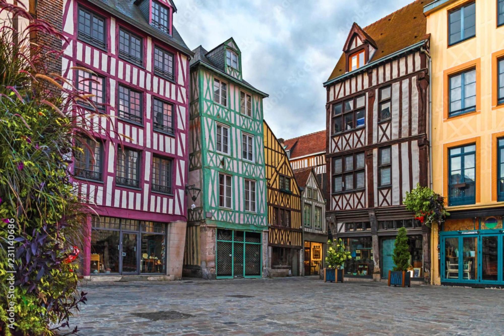 Le Charmant F2 Rue Du Gros Horloge A Rouen! Luaran gambar